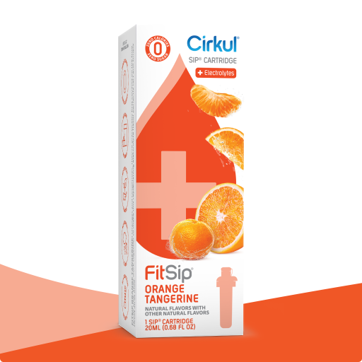 FitSip Orange Tangerine - Fresh Pair